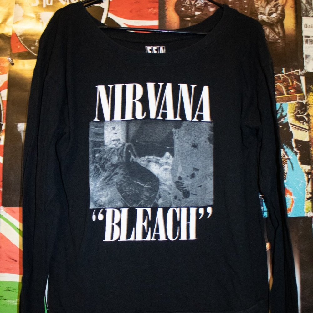 Nirvana "Bleach" Long Sleeve Shirt